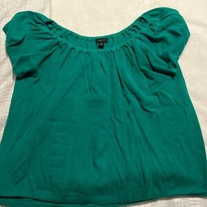 Ann Taylor green sweater Medium